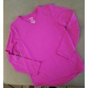 Danskin Now Long Sleeve Shirt Girls L